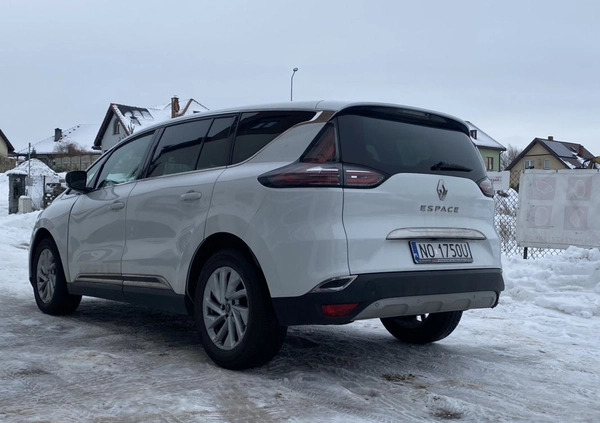 Renault Espace cena 64600 przebieg: 156488, rok produkcji 2016 z Nisko małe 407